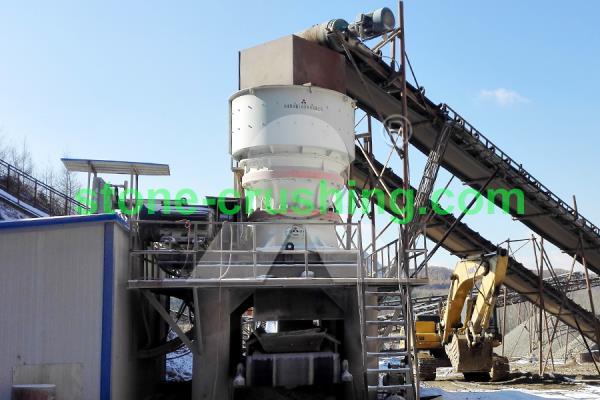 operation of a cone crusher