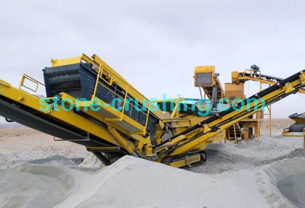 mobile stone crushing plants