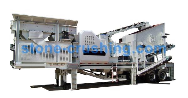 wheel mounted mobile crusher price