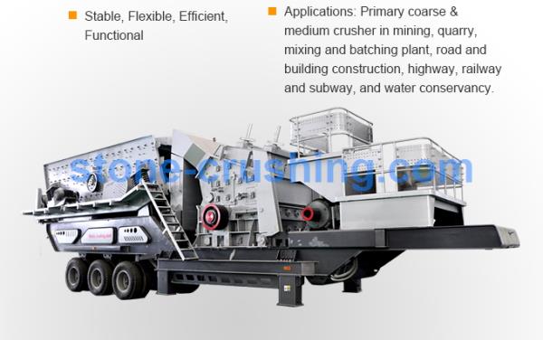 impact mobile crushing plant