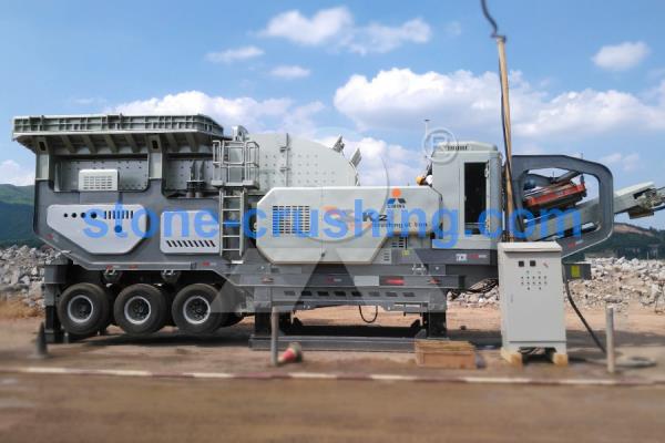 used stone crusher jaw crusher moving