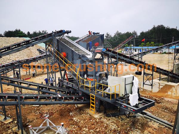 concrete crushing and screening plants