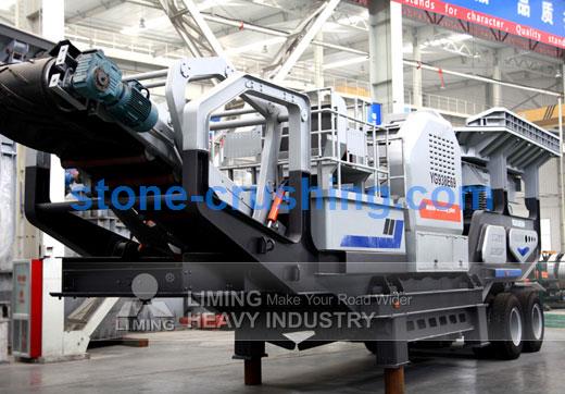 quarry stone crusher with conveyor