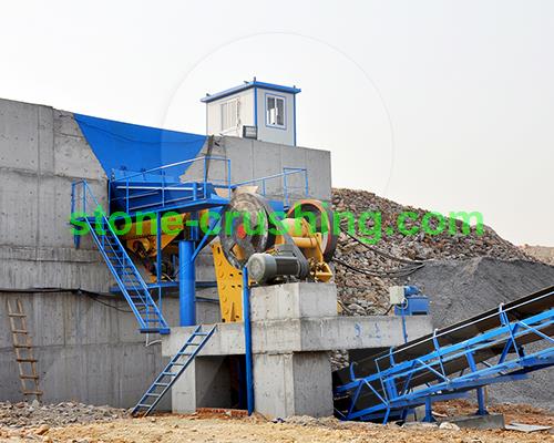 gravel granite crusher plant