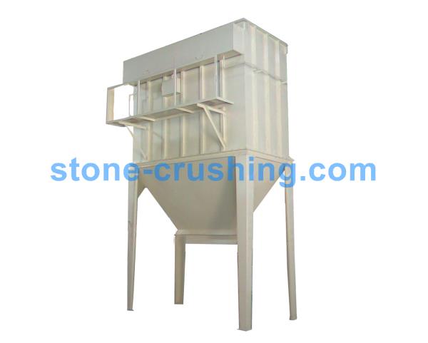 Dust collector from stone crusher
