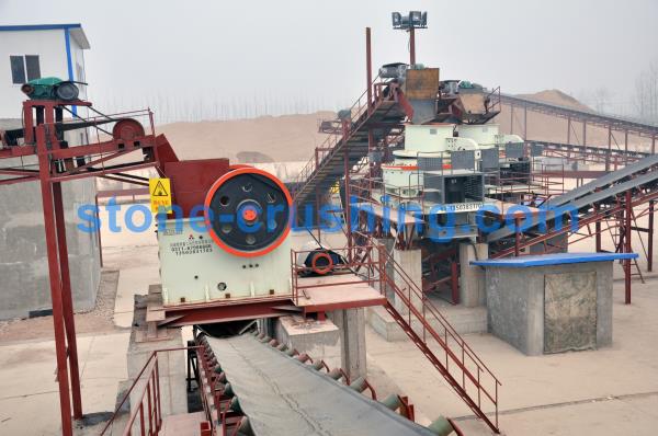 energy management in stone crusher plant