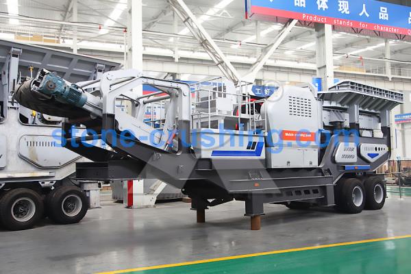 high performance and quality mobile jaw crusher
