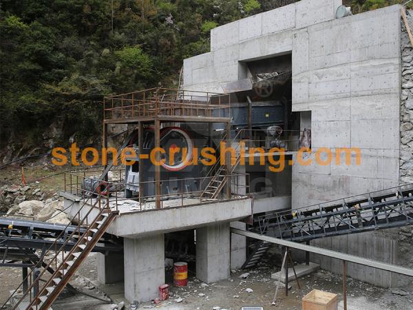 crushing and screening process
