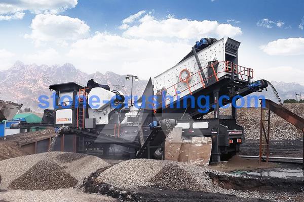 crushing mobil combination plant