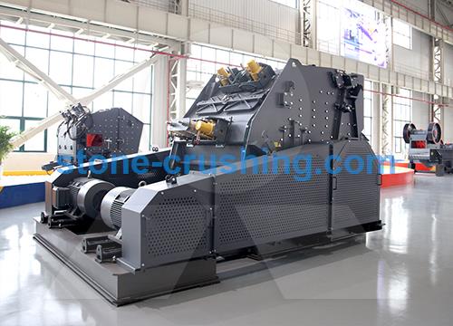 horizontal impact stone crushers