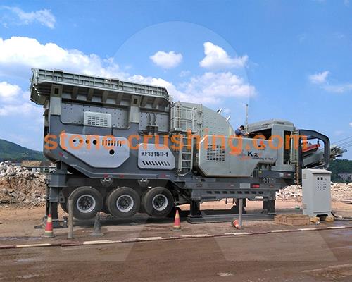 mining mobile rock crusher