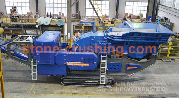 wet mobile crushing and screening plants