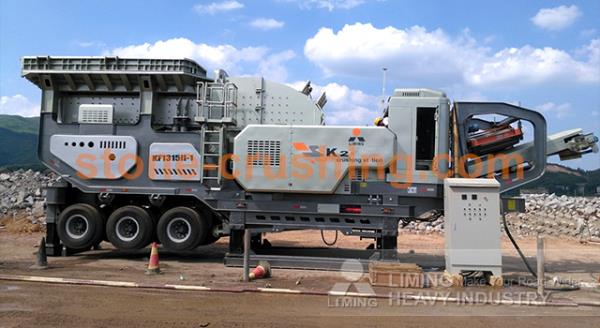 mobile stone crushing plants