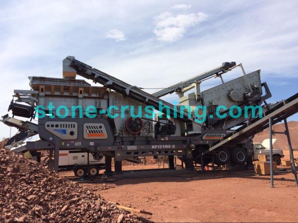 for sale used mobile impact crusher plant