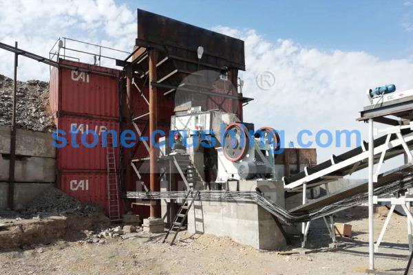 simple gold crushing machine