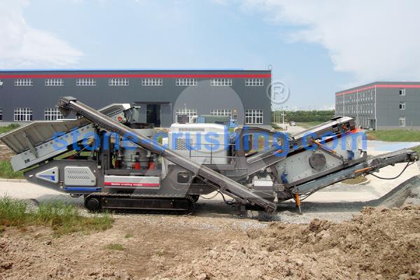 mobile stone crushing equipment