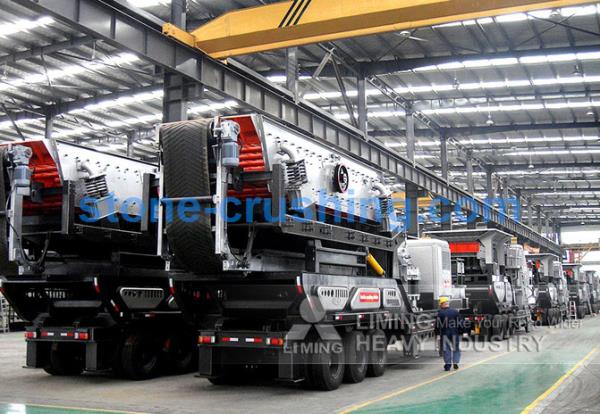 mobile crusher gradings