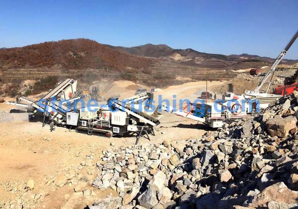 mobile crusher quarries