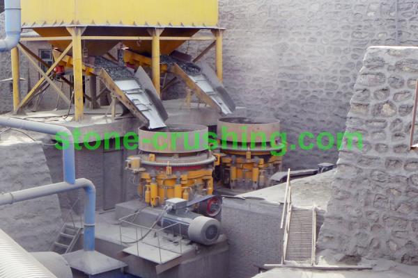 crushing of concrete