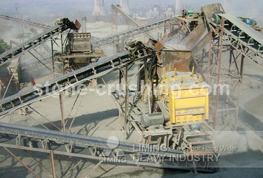 dust control for crusher plant
