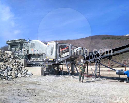 mobile limestone crusher