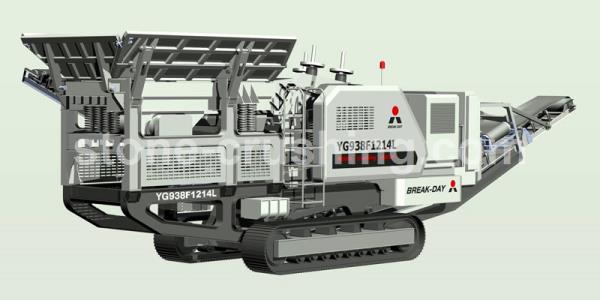 crawler mounted impact crusher