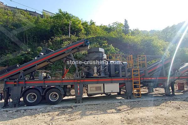 mobile crusher in China