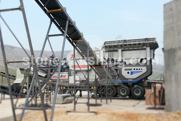 mobile crushers conveyor cost