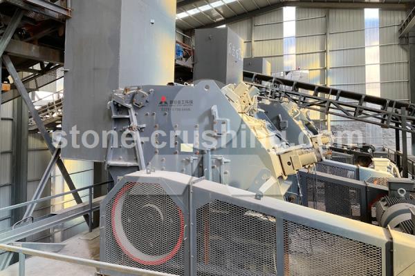 process of slag crusher plant