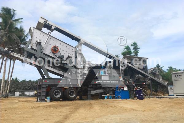 second hand portable stone crushers