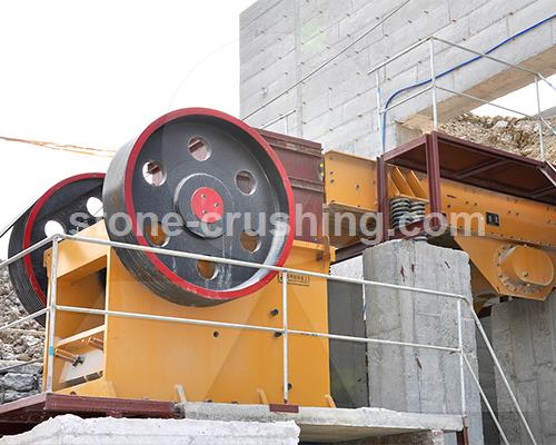 gold mining rock crusher