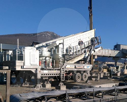 portable gold mining rock crushers