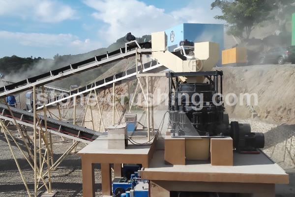 aggregate crusher mining industry Ecuador