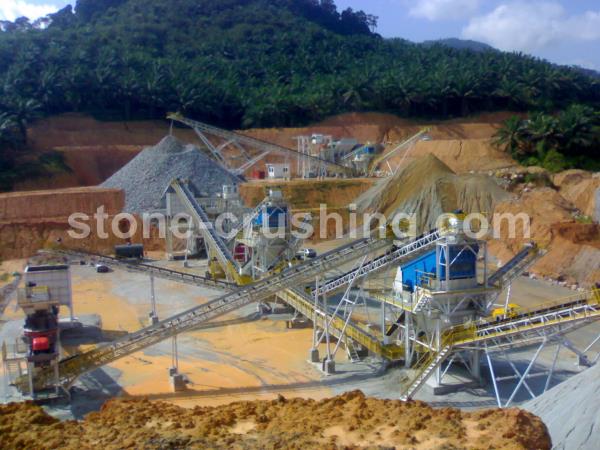 ballast stone crushing plant design