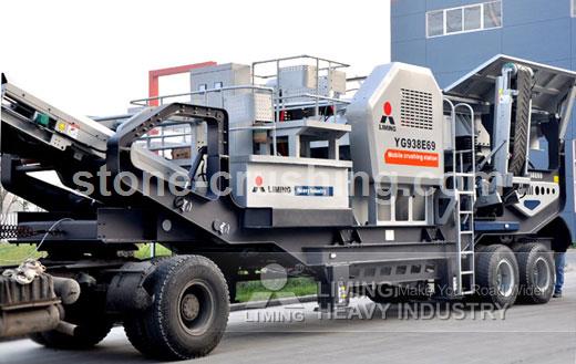mobile jaw crusher sales