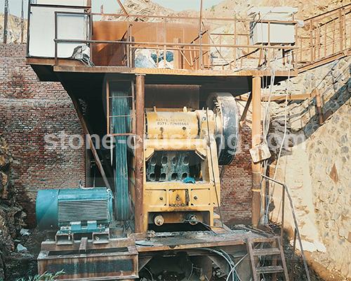 open pit copper crusher