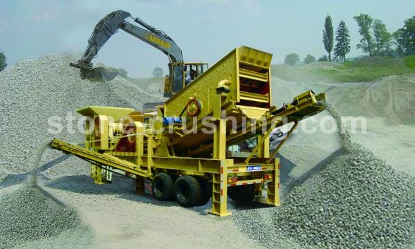 automatic stone crushing machine