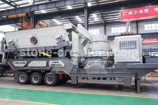 mobile crusher and screening plant for sale