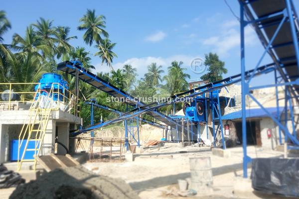Crushing of Calcium Carbonate