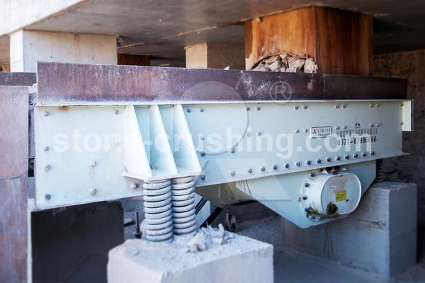 dry screening crusher feldspar