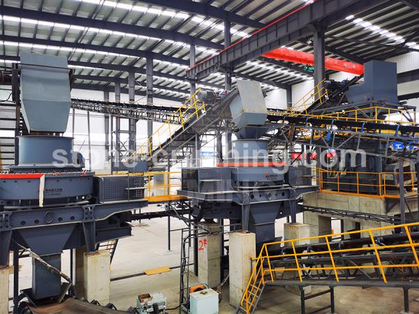 rock crusher setup crushing rock