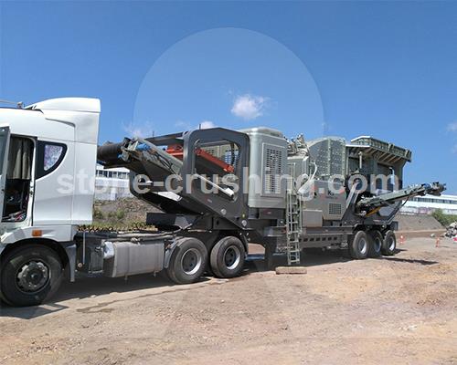 mobile stone crusher machine