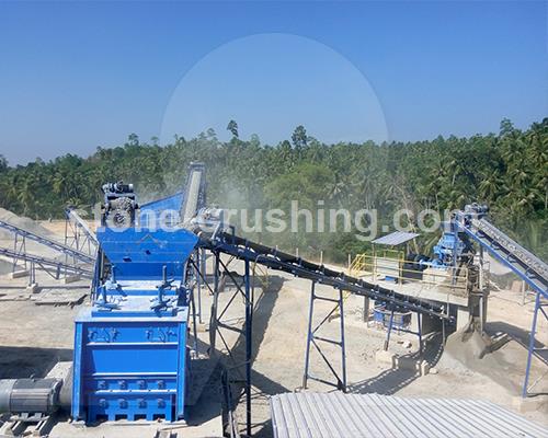 build a concrete crushing plant