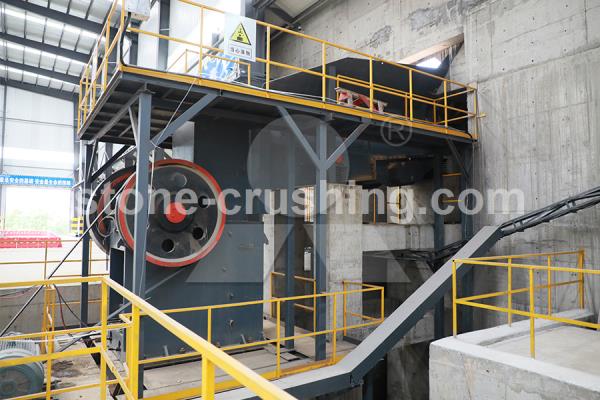 gold crushed ore separation