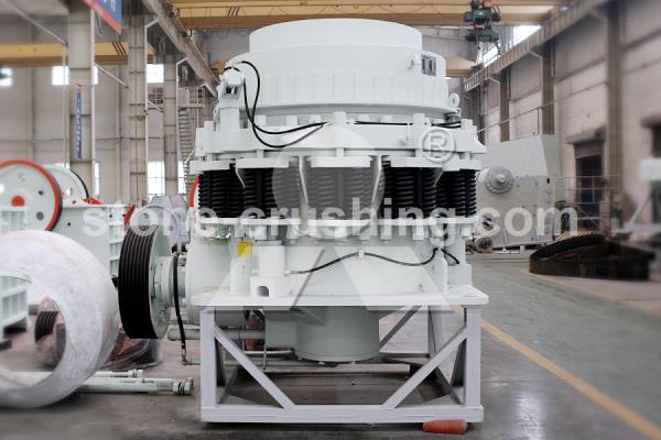 conic crusher main components