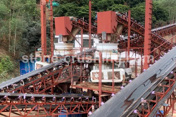 tertiary iron ore crushing