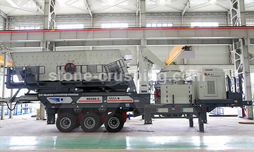 stone crusher mobile machine